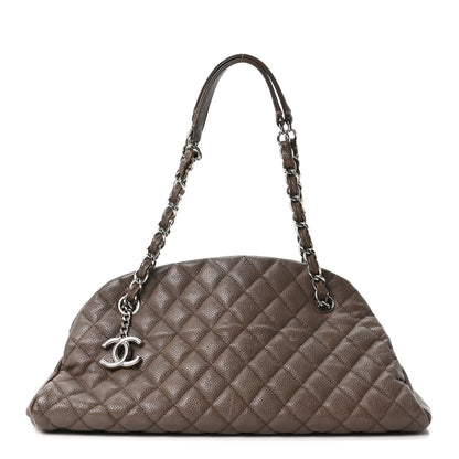 Chanel Caviar Quilted Medium Just Mademoiselle Beige 1 of 10