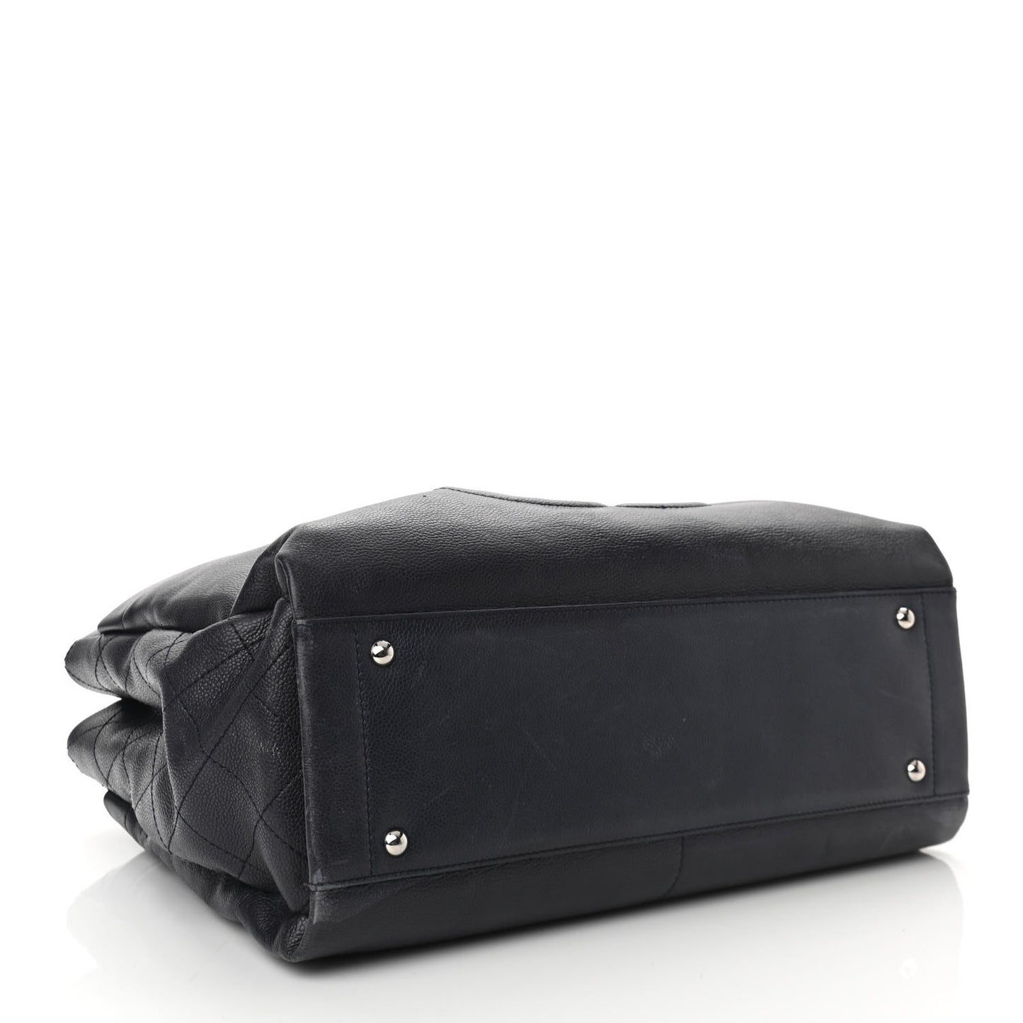 Caviar Executive Cerf Shopper Tote Navy