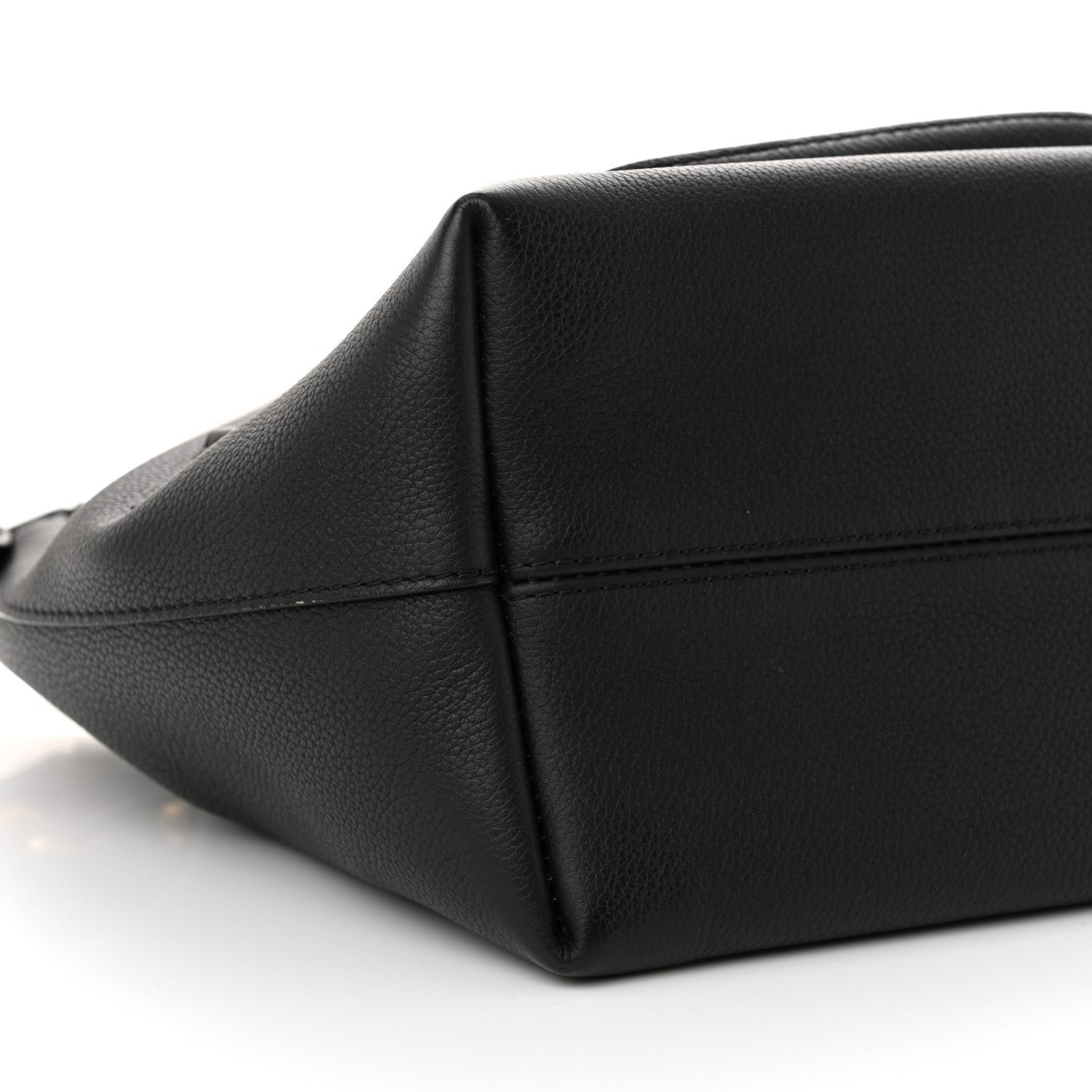 Louis Vuitton Calfskin Lockme Bucket MM Black 8 of 9