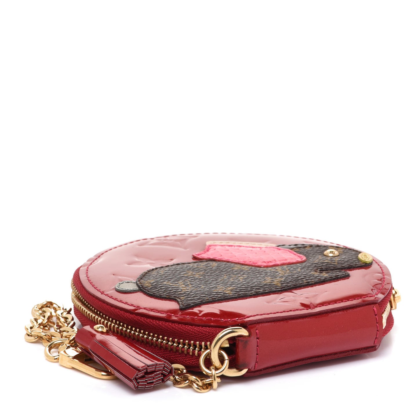Vernis Animania Lapin Bunny Round Coin Purse Pomme D'Amour