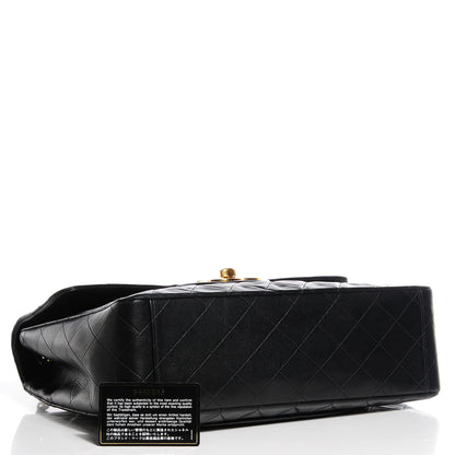 Chanel Lambskin XL Jumbo Flap Black 5 of 9