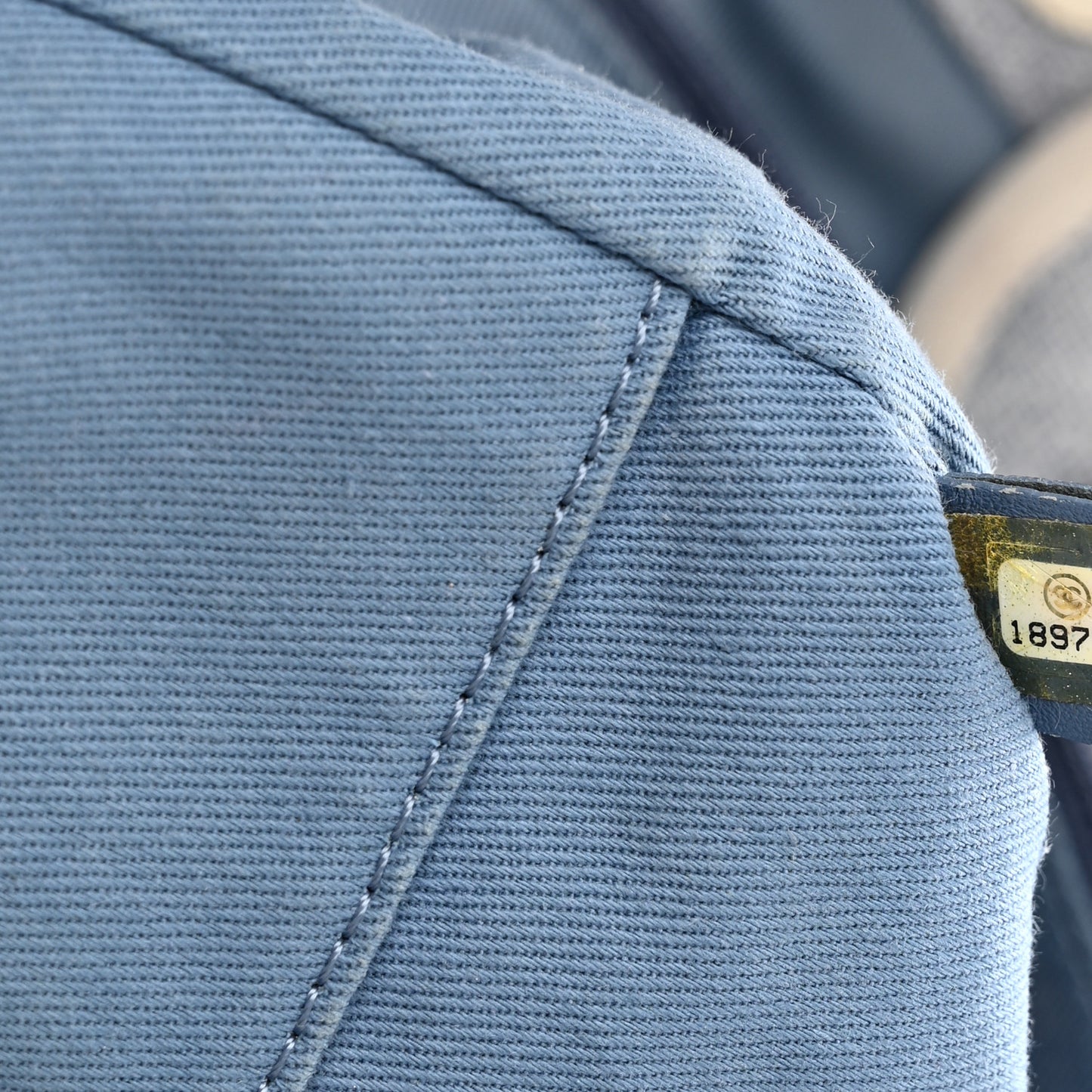 Canvas Medium Deauville Tote Denim Blue