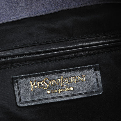 Saint Laurent Calfskin Small Downtown Grey 6 of 8
