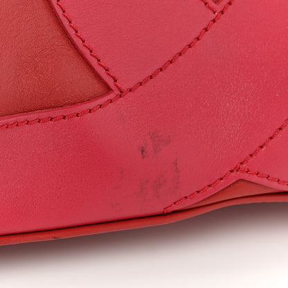 Chanel Calfskin CC Stitched Tote Red 16 of 20