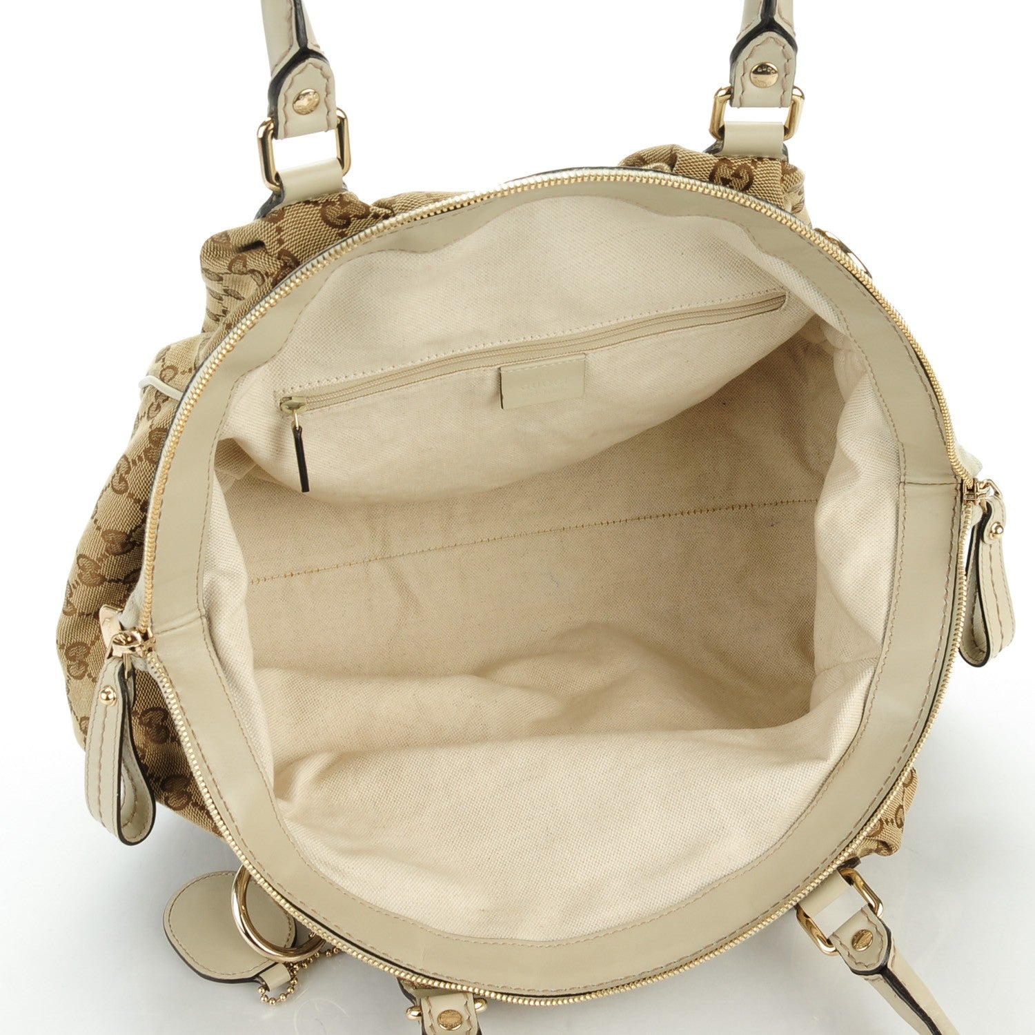 Gucci Monogram Medium Sukey Boston Off White 5 of 7