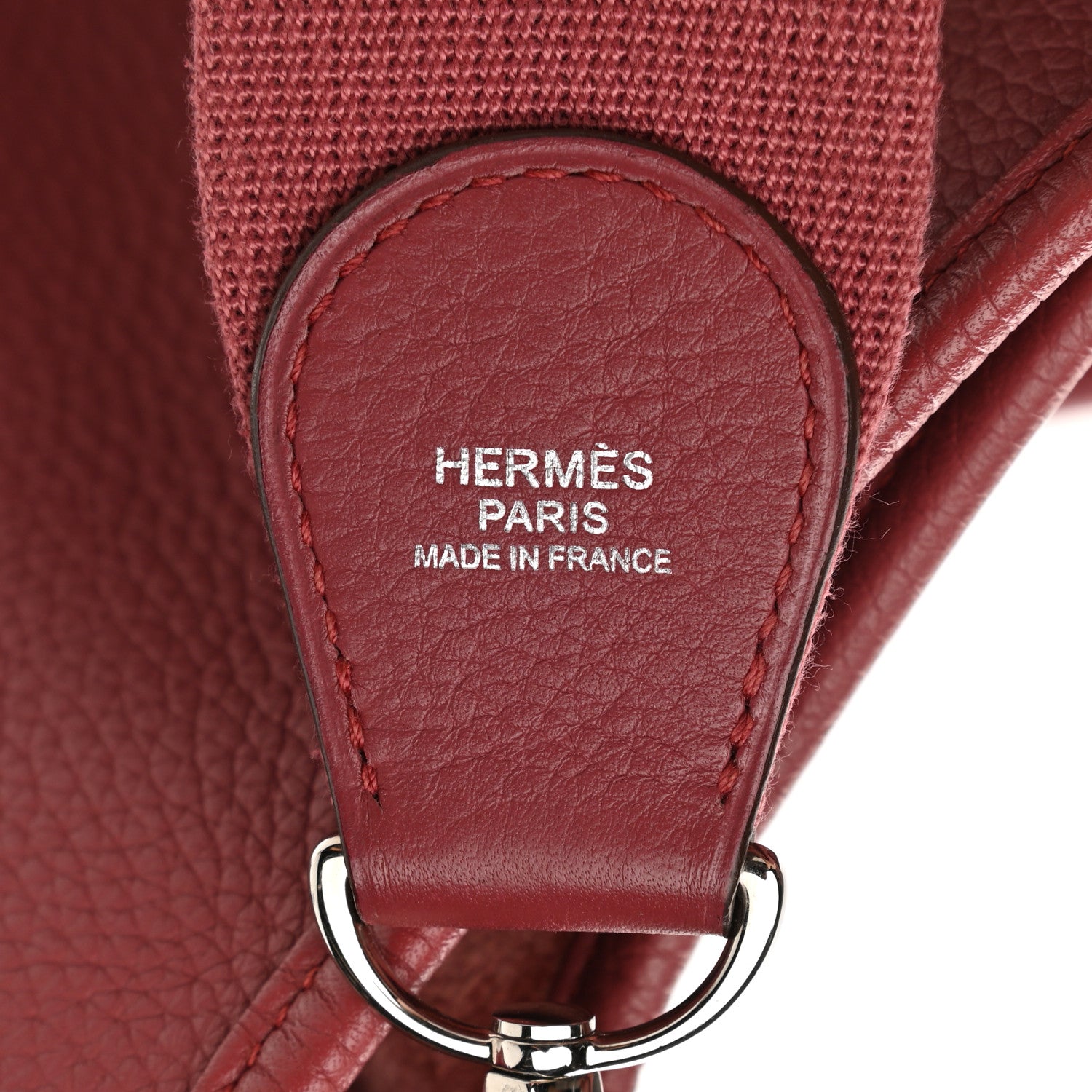 Hermes Taurillon Clemence Evelyne III GM Bois de Rose 7 of 10