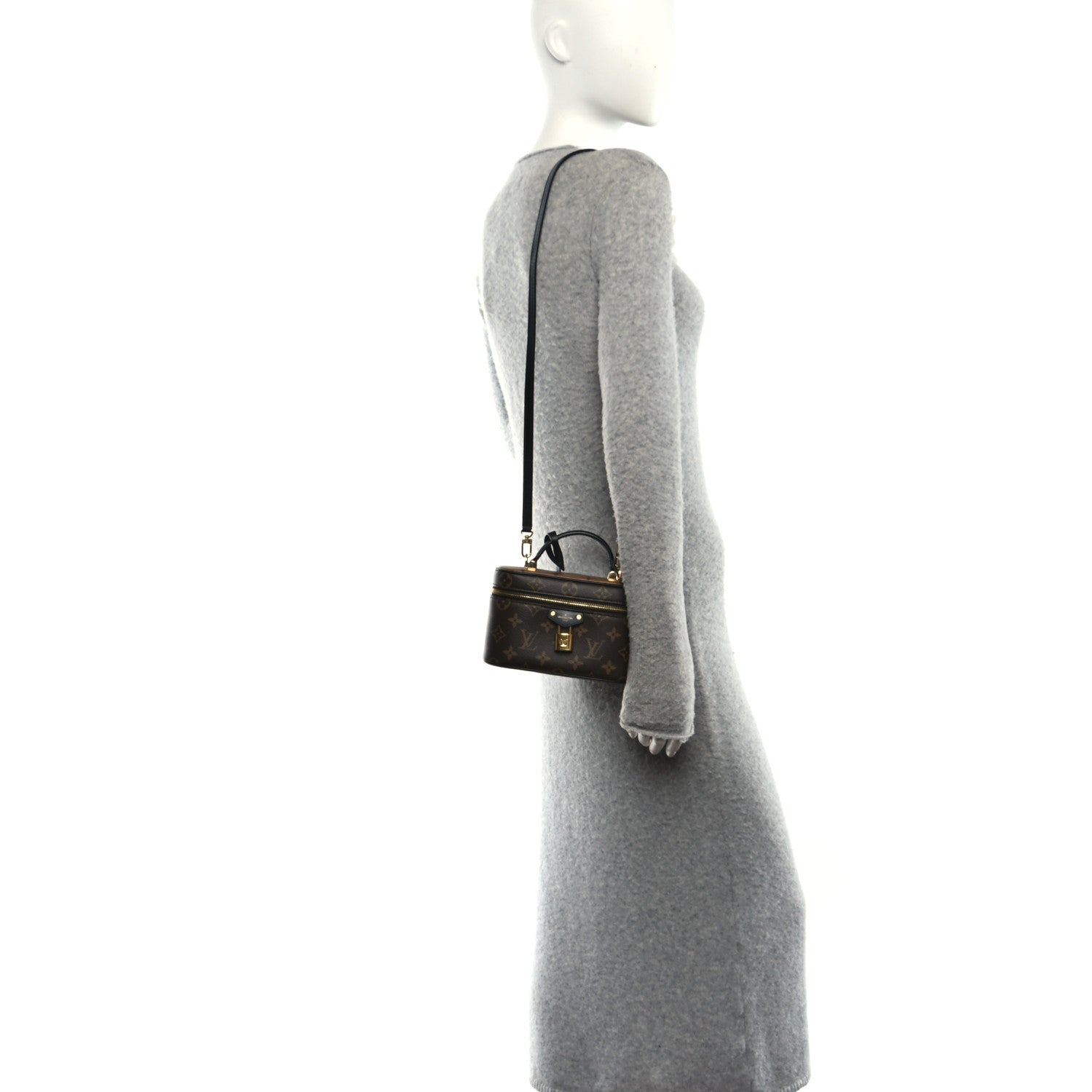 Louis Vuitton Reverse Monogram Vanity Chain Pouch 2 of 9