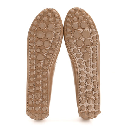 Louis Vuitton Patent Calfskin Womens Oxford Ballerina Flats 40.5 Rose Poudre 6 of 9