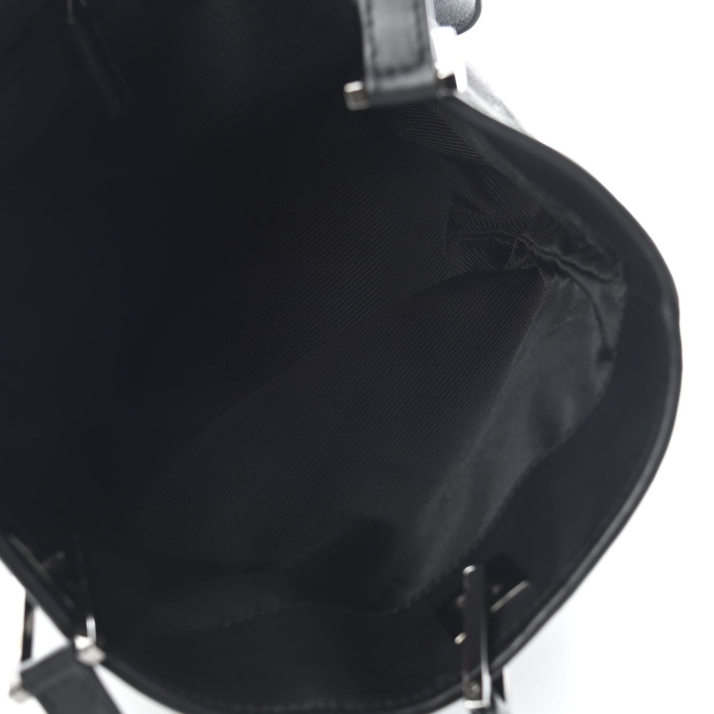 Monogram Small Bucket Tote Black