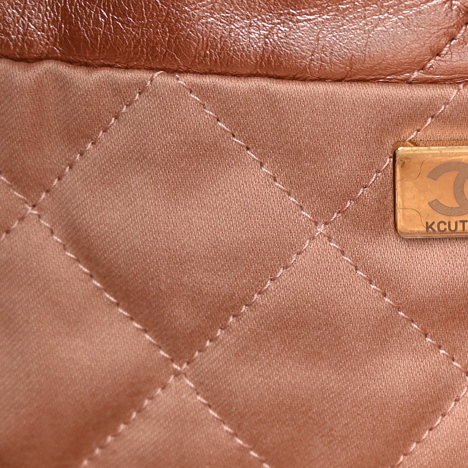 Chanel Metallic Calfskin Quilted Chanel 22 Pink 8 of 14