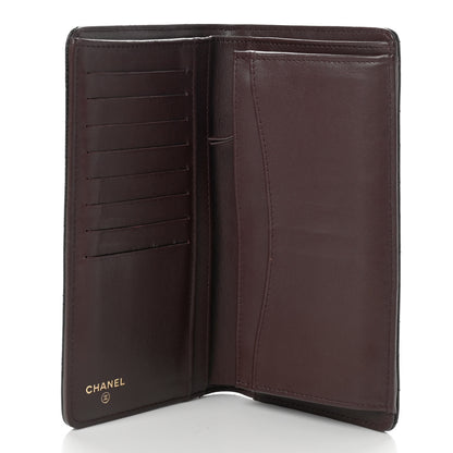 Chanel Caviar Quilted Yen Wallet Black 5 of 8
