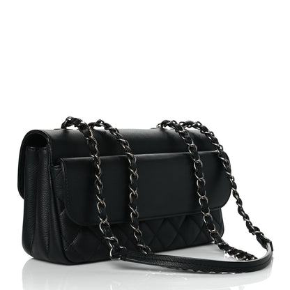 Chanel Caviar All About Flap Bag Black 2 of 9