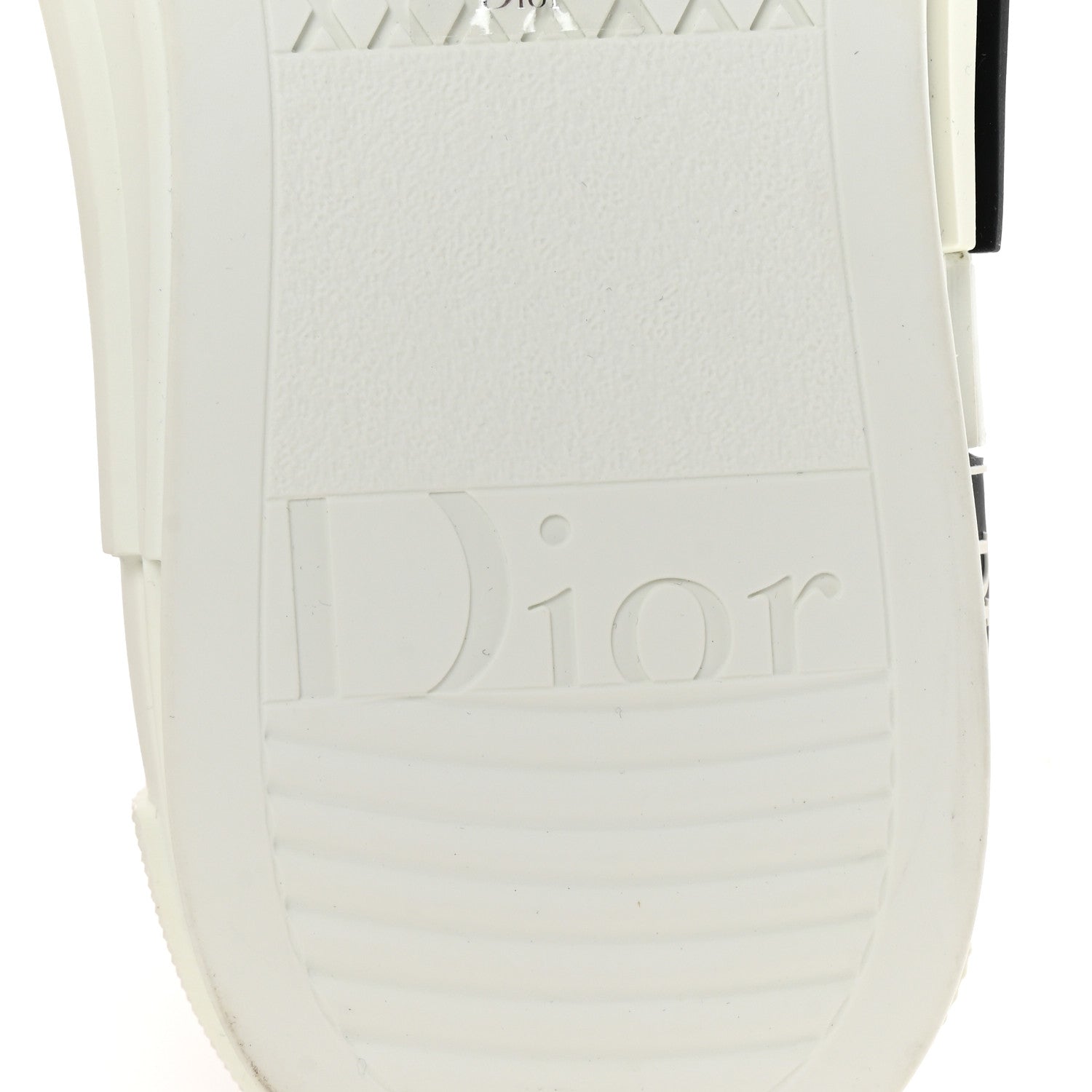 Christian Dior X KENNY SCHARF Technical Canvas Oblique Patch Mens B23 High Top Sneakers  42 White Blue 7 of 10