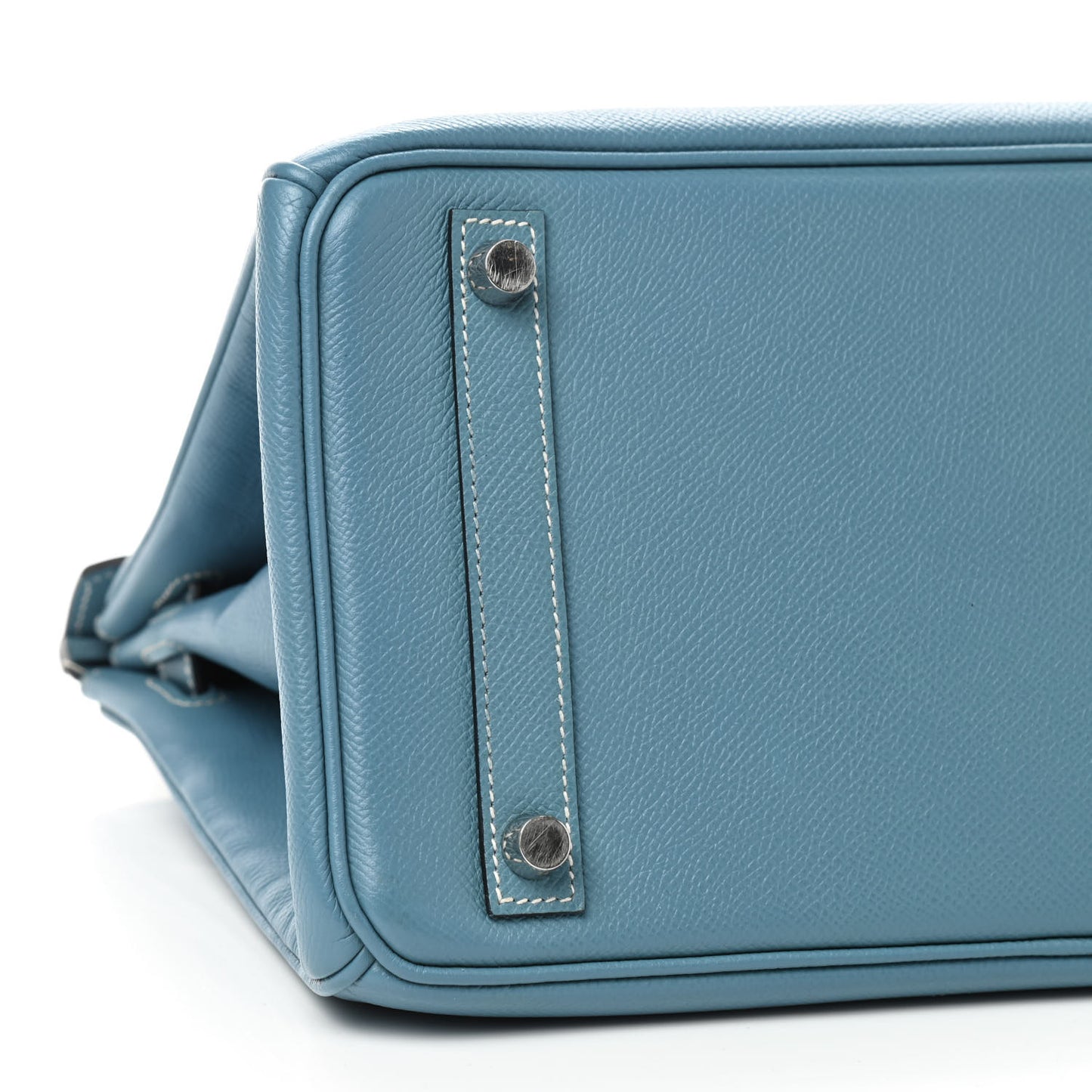 Epsom Birkin 30 Blue Jean