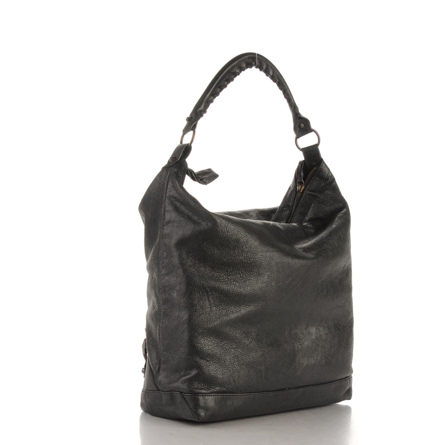 Balenciaga Agneau Classic Hardware Day Hobo Black 3 of 7