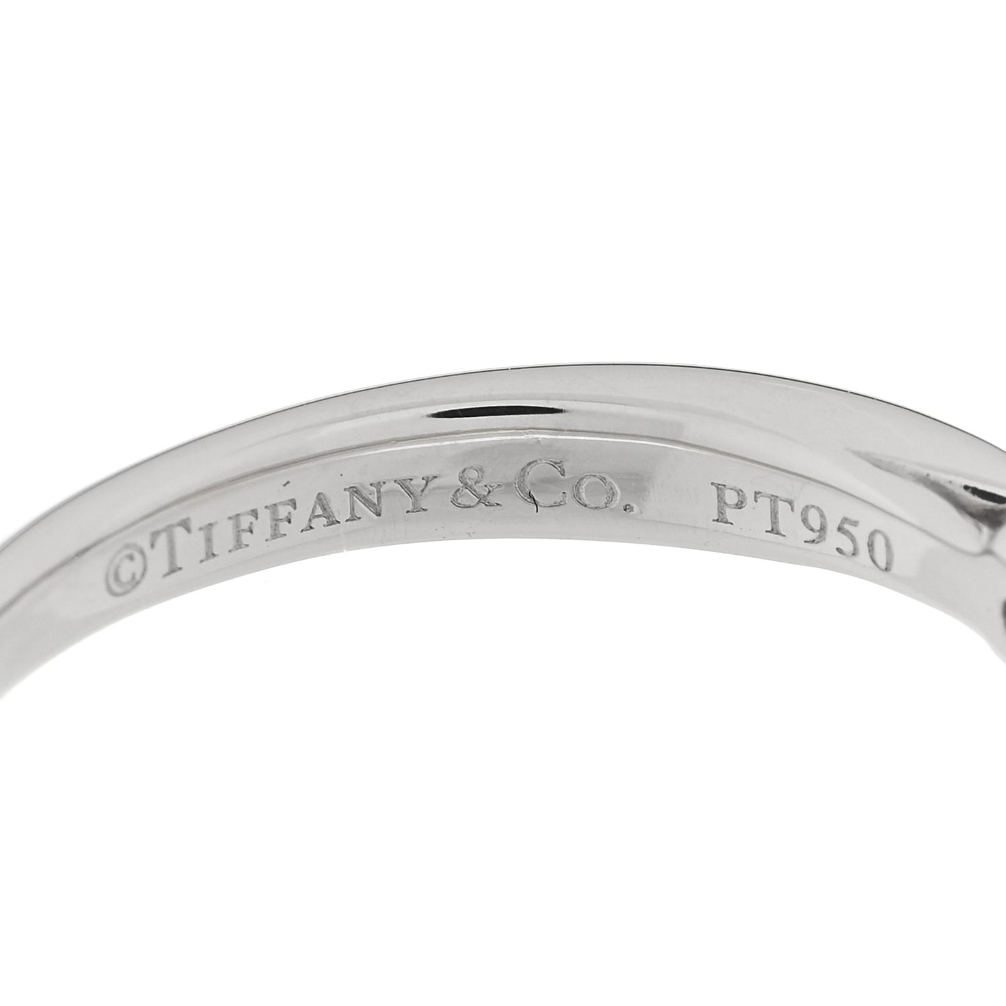 Platinum Diamond .19ct Harmony Solitaire Engagement Ring 52 6