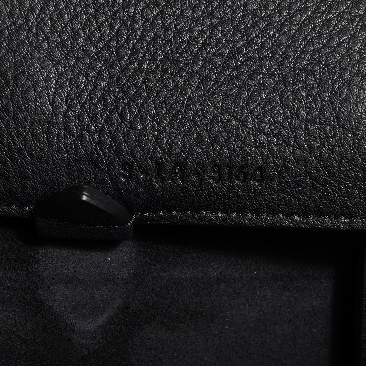 Celine Soft Grained Calfskin Medium Cabas Phantom Black 7 of 8