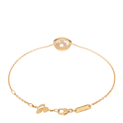 Chopard 18K Yellow Gold Diamond Happy Diamonds Icons Bracelet 2 of 3