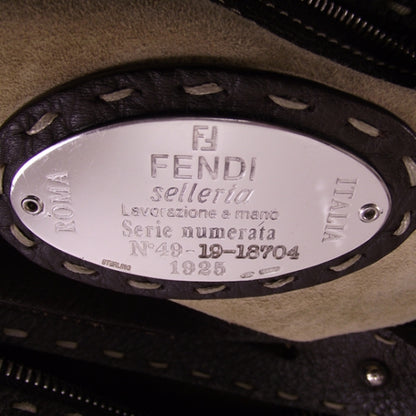 Fendi Selleria Biga Brown 8 of 10