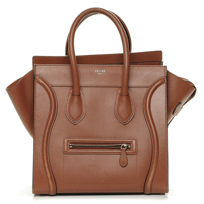 Celine Smooth Calfskin Mini Luggage Sienna 1 of 9