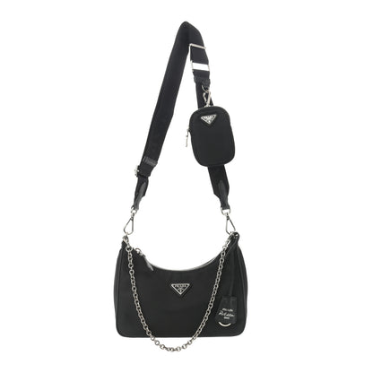 Prada Nylon Re-Edition 2005 Shoulder Bag Black 1 of 11