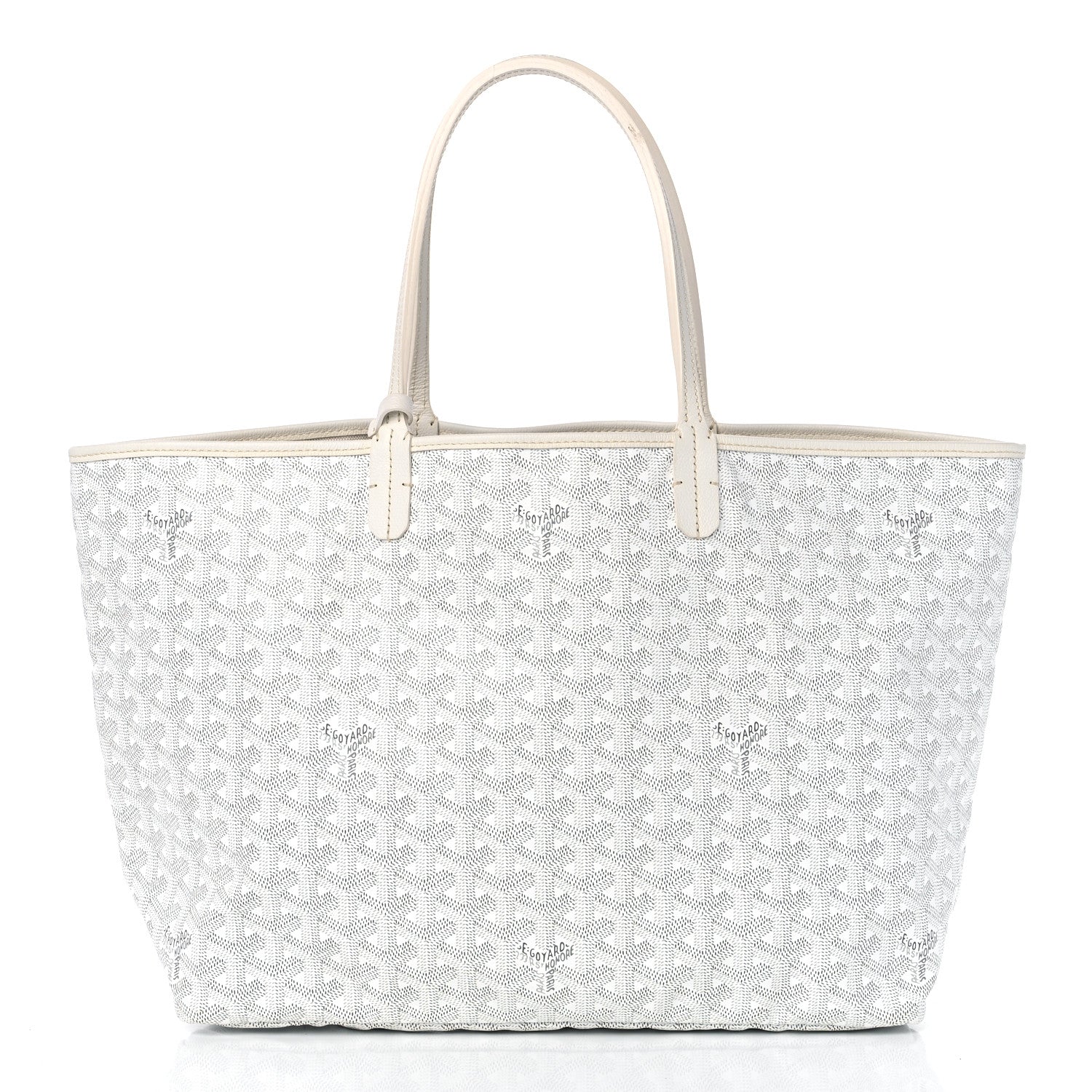 Goyard Goyardine Saint Louis PM White 3 of 12