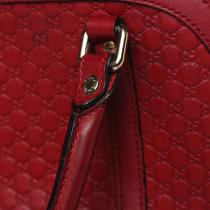 Gucci Soft Microguccissima Mini Dome Bag Rosso 12 of 15