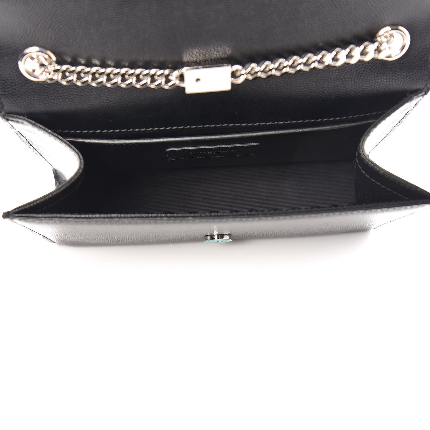 Grain De Poudre Small Monogram Kate Satchel Black
