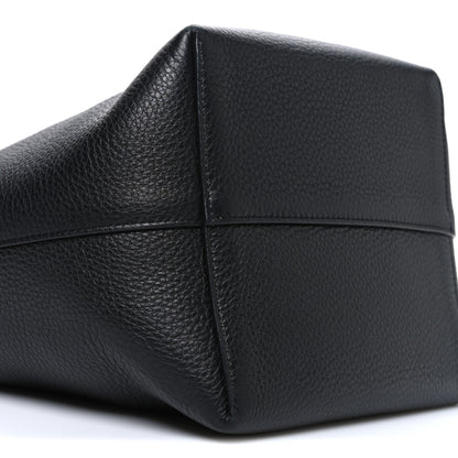 The Row Grained Calfskin Medium N/S Park Tote Black 9 of 10