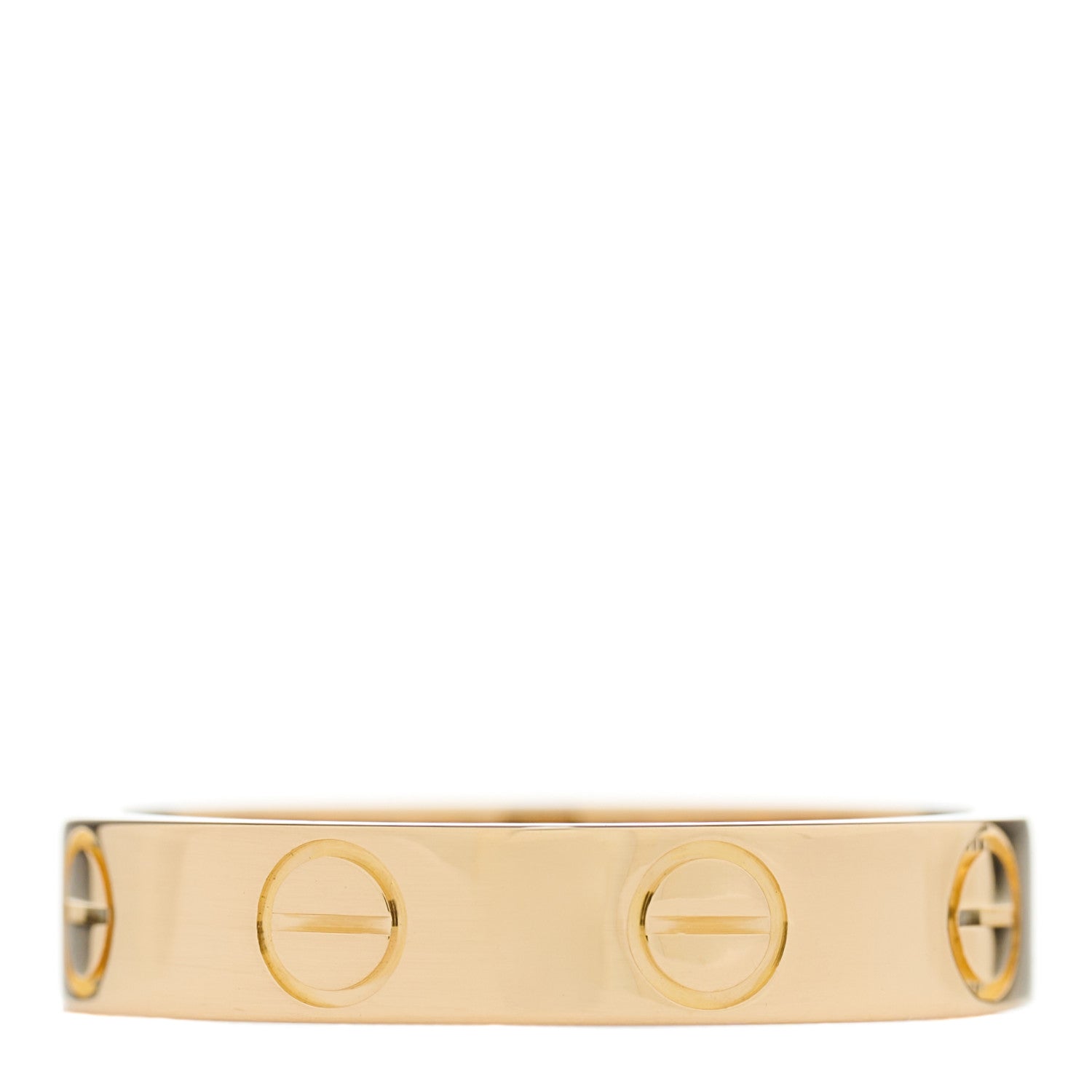 Cartier 18K Yellow Gold 3.5mm LOVE Wedding Band Ring 47 4 3 of 4