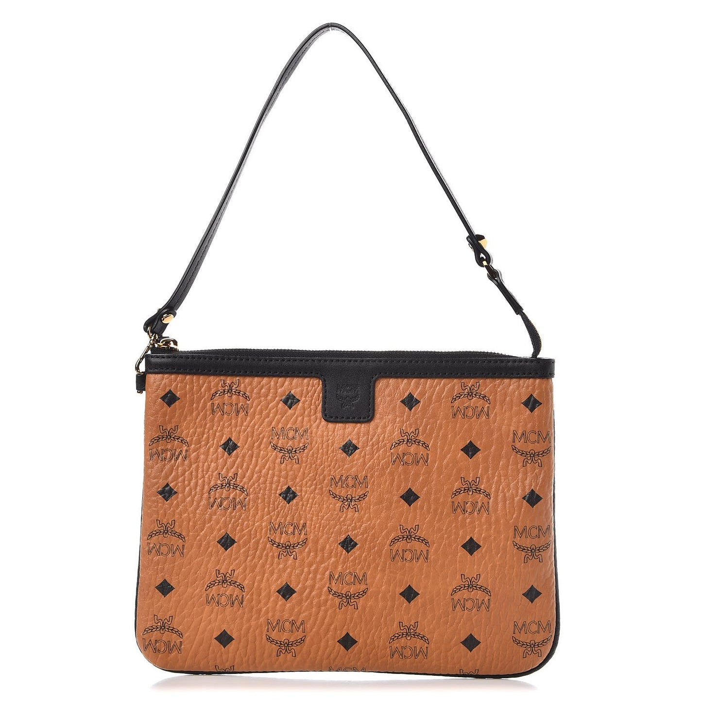 Visetos Liz Shopper Tote Pouch Cognac