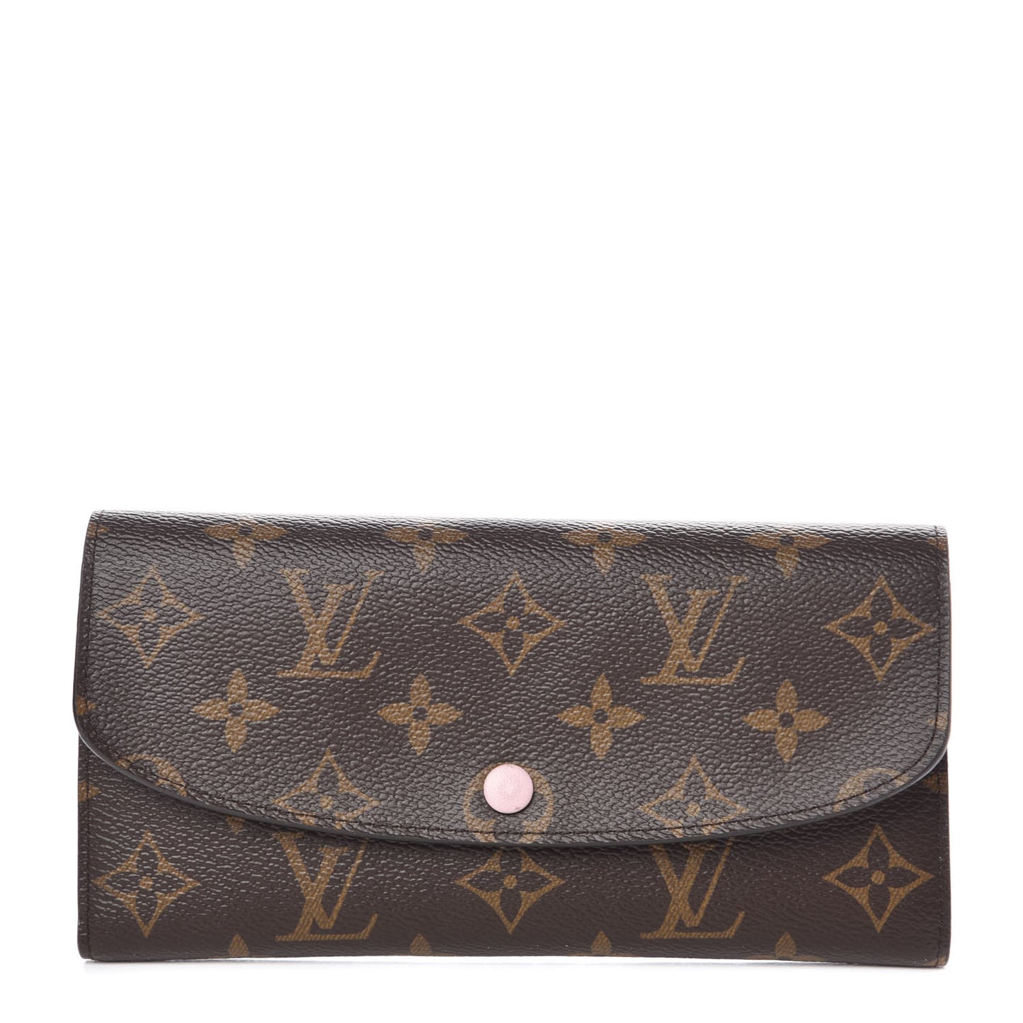 Monogram Emilie Wallet Rose Ballerine