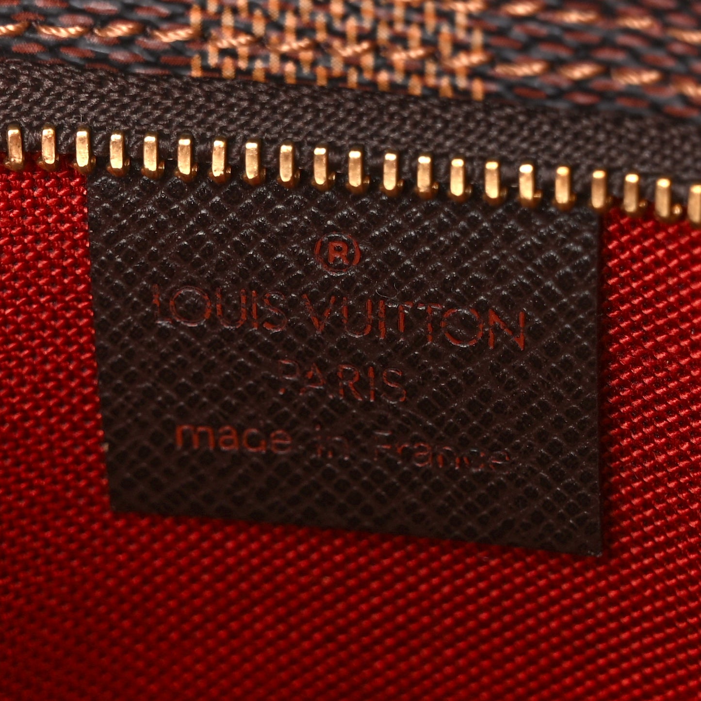 Damier Ebene Trousse Make Up Bag Pochette