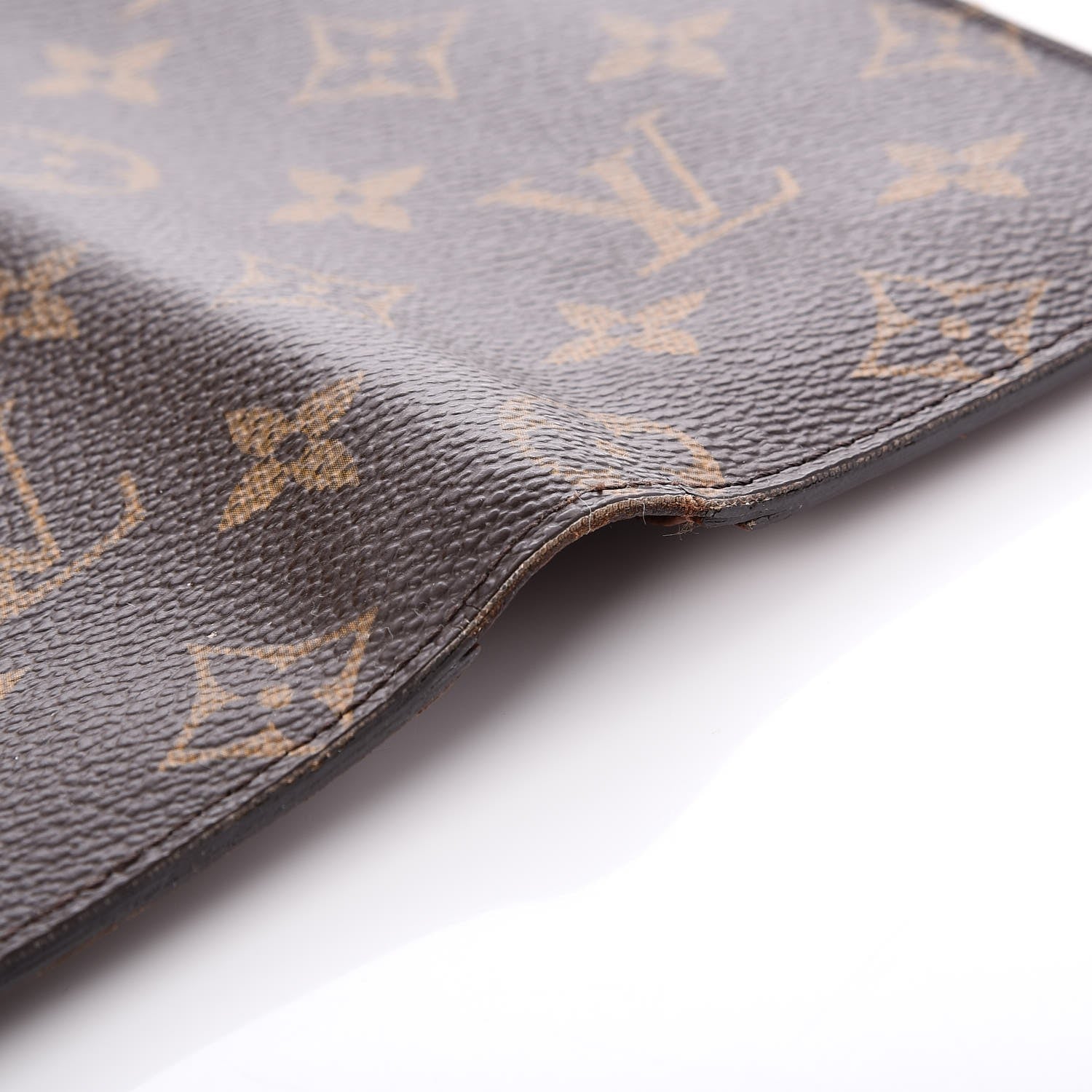 Louis Vuitton Monogram Porte Valeurs Checkbook Wallet 8 of 10