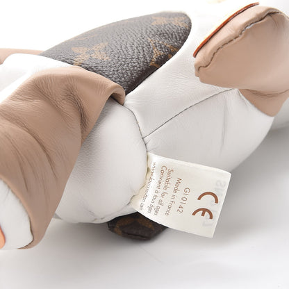 Louis Vuitton Calfskin Monogram Doudou Louis Bear Beige 13 of 15