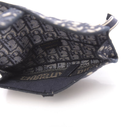 Christian Dior Oblique Slim Saddle Pouch Blue 5 of 10