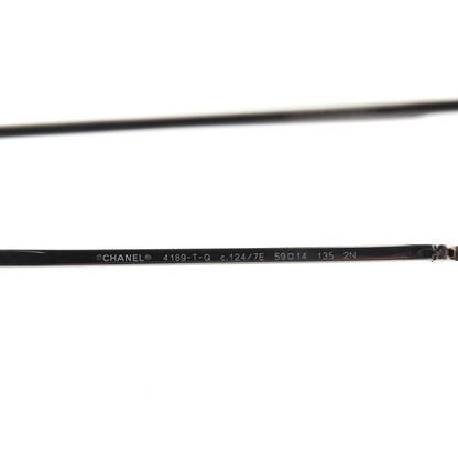 Chanel CC Aviator Sunglasses 4189-T-Q Pink 6 of 8
