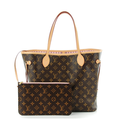 Louis Vuitton Monogram Neo Neverfull MM Rose Ballerine 1 of 10