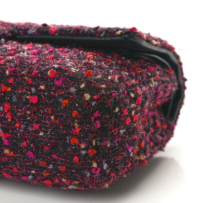 Chanel Tweed Quilted Medium Double Flap Multicolor 10 of 12