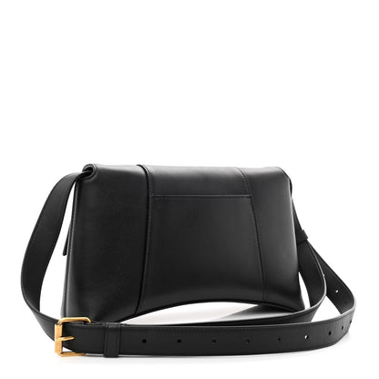 Balenciaga Semi Shiny Smooth Calfskin XS Downtown Shoulder Bag Black 3 of 15