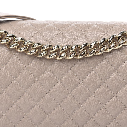Chanel Caviar Quilted Large Boy Flap Beige 8 of 11
