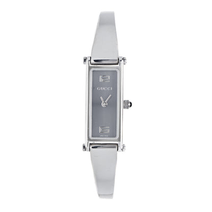 Gucci Stainless Steel 12mm 1500L Quartz Watch Grey 2 of 8