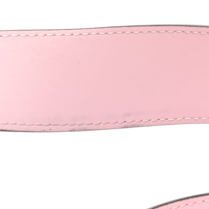 Fendi Vitello Liberty F is Fendi Bi-Color Reversible Belt 90 36 Black Peonia 6 of 6