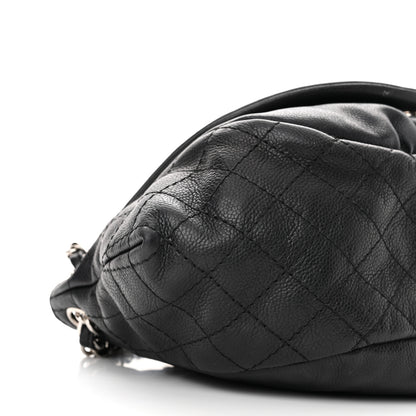 Chanel Caviar Half Moon Wallet On Chain WOC Black 8 of 11