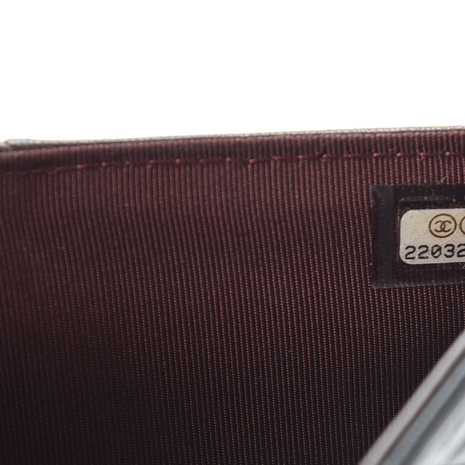 Chanel Lambskin Quilted Yen Wallet Black 9 of 10