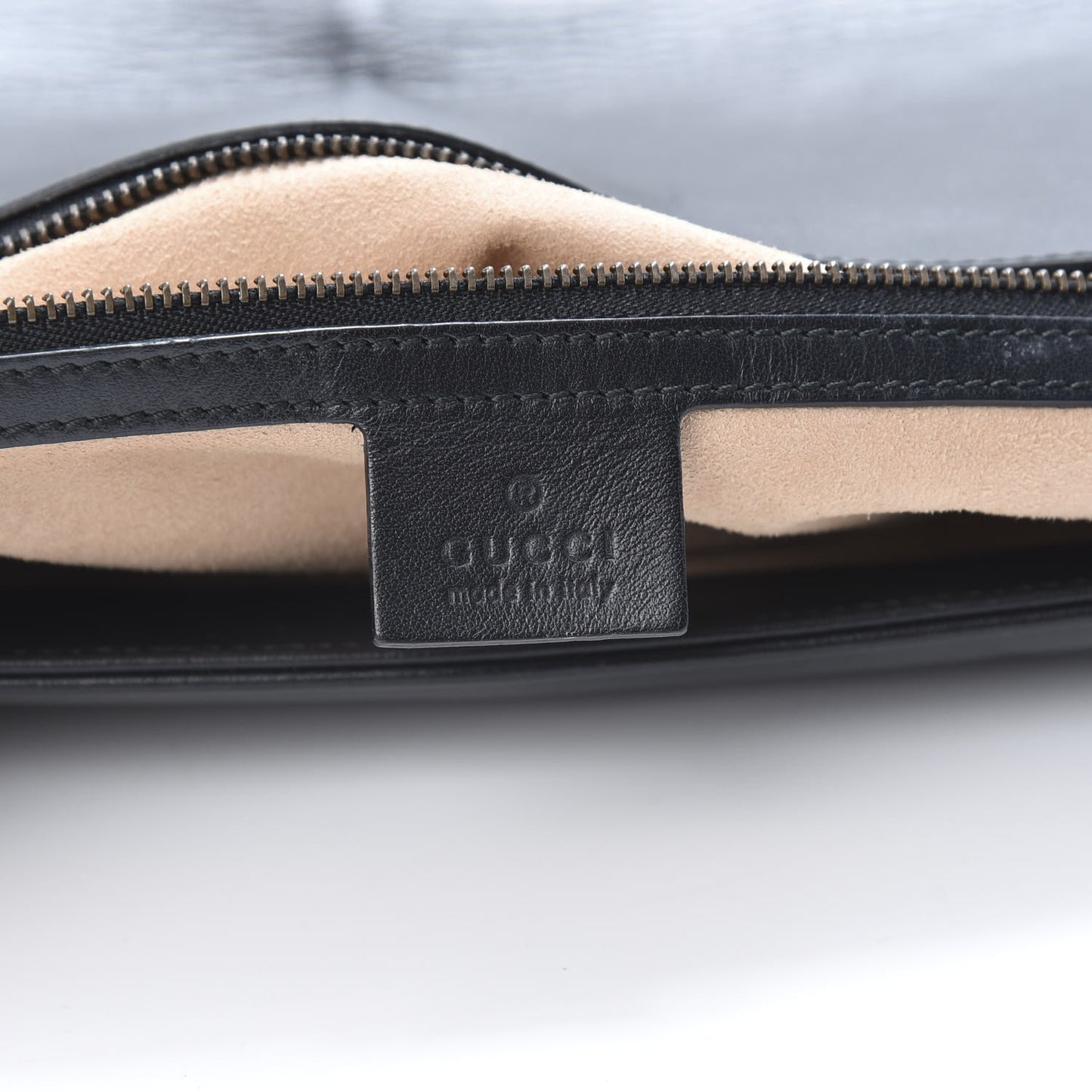 Calfskin Matelasse Large GG Marmont Shoulder Bag Black