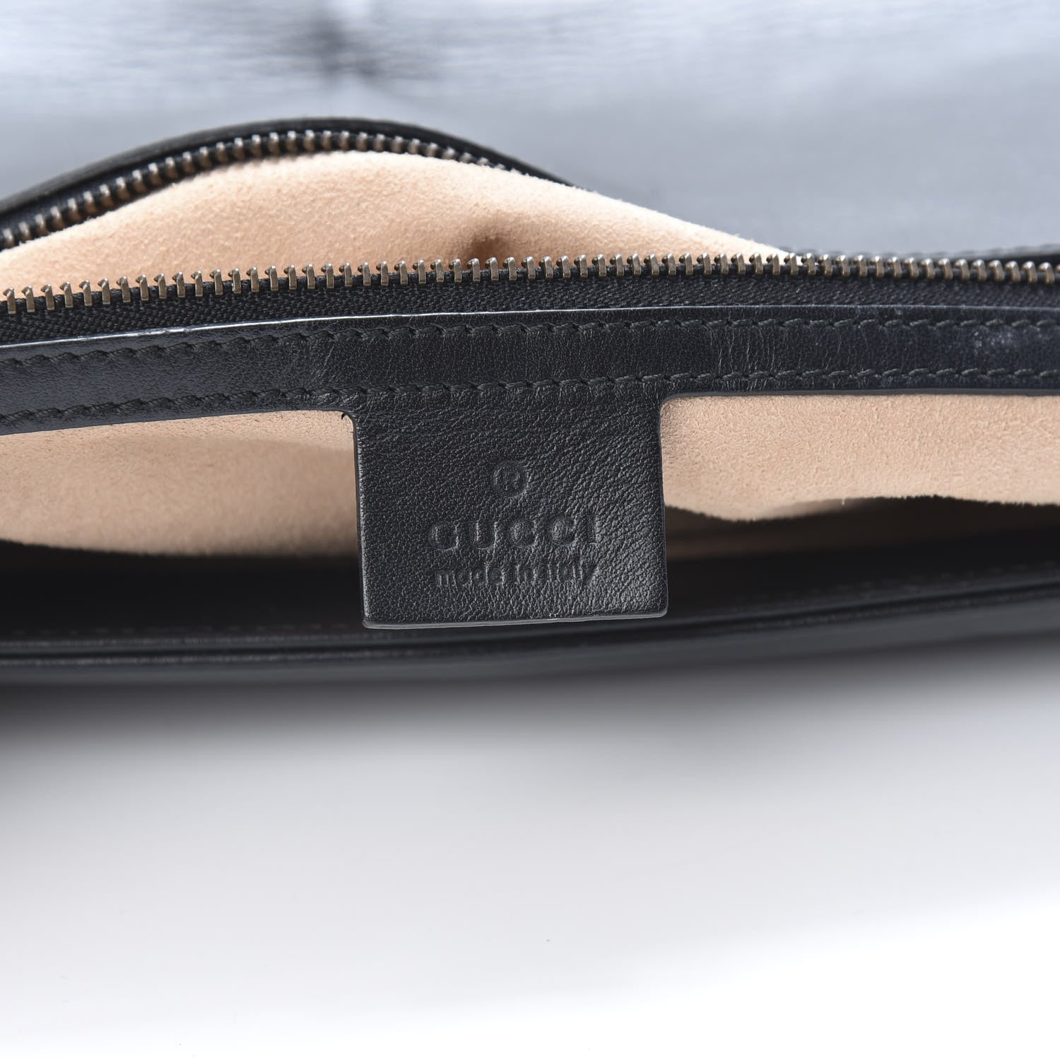 Gucci Calfskin Matelasse Large GG Marmont Shoulder Bag Black 6 of 20