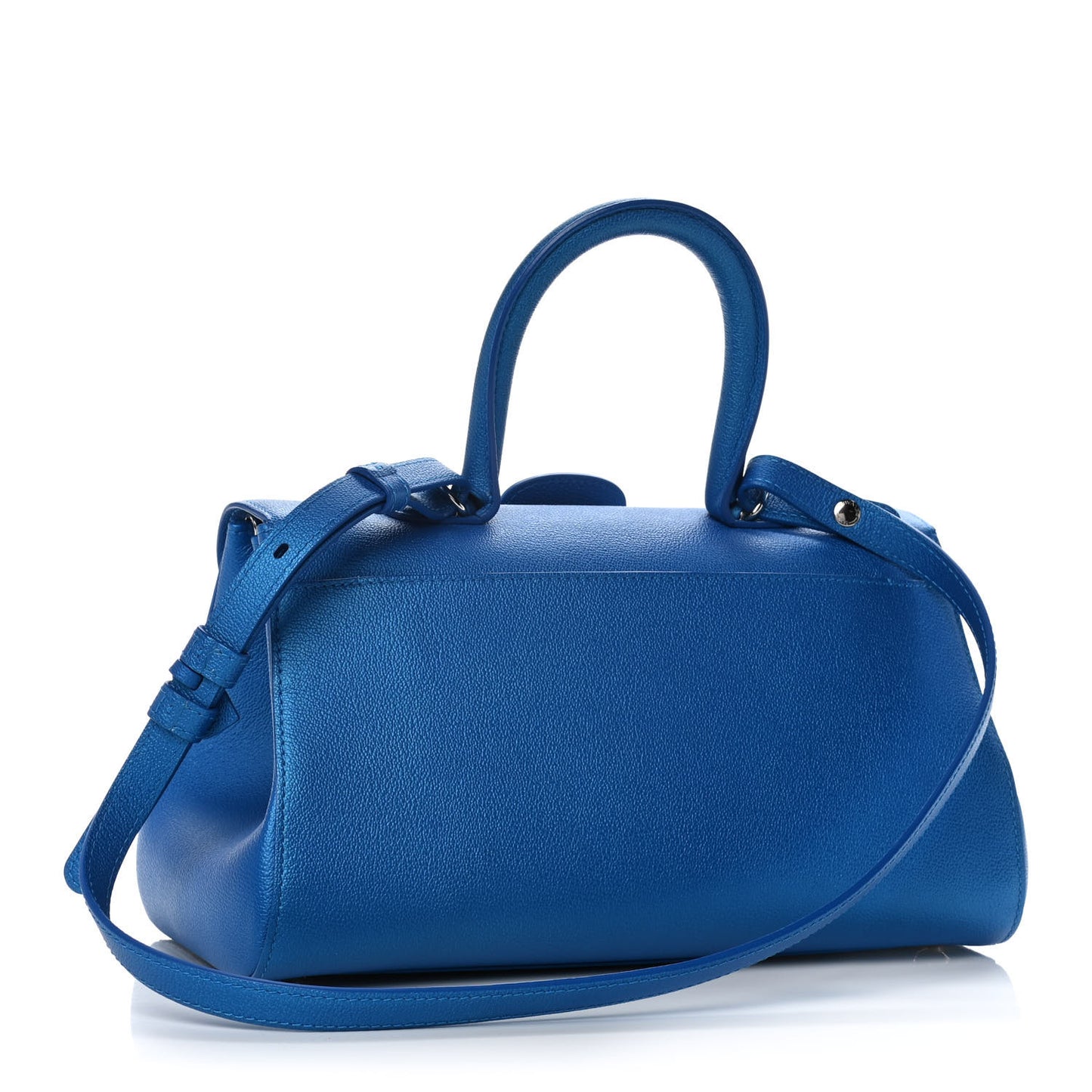 Calfskin Mini Brillant East West Satchel Satin Electric