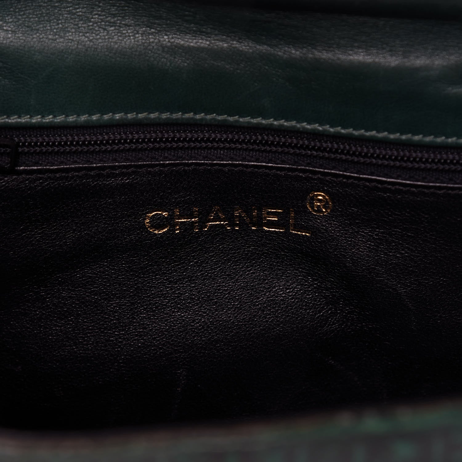 Chanel Alligator Tassel Envelope Flap Green 8 of 13
