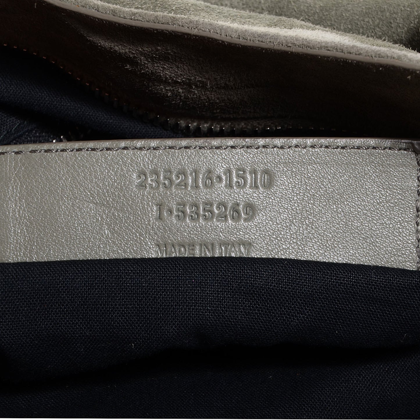 Baby Daim Suede Velo Gris Vison